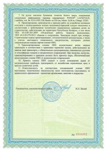 Сертификат PONGS Германия-6
